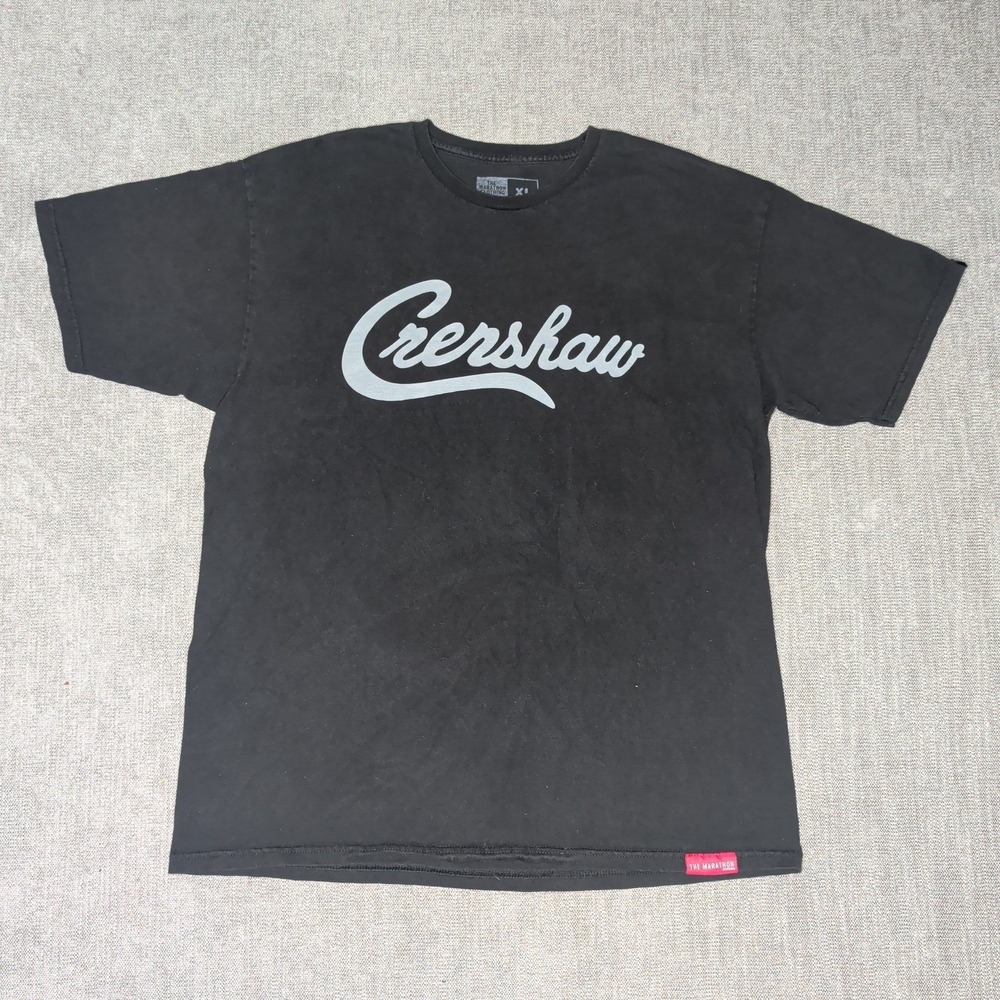 The Marathon Clothing TMC Crenshaw Graphic T-Shirt Black XL Nipsey Hussle